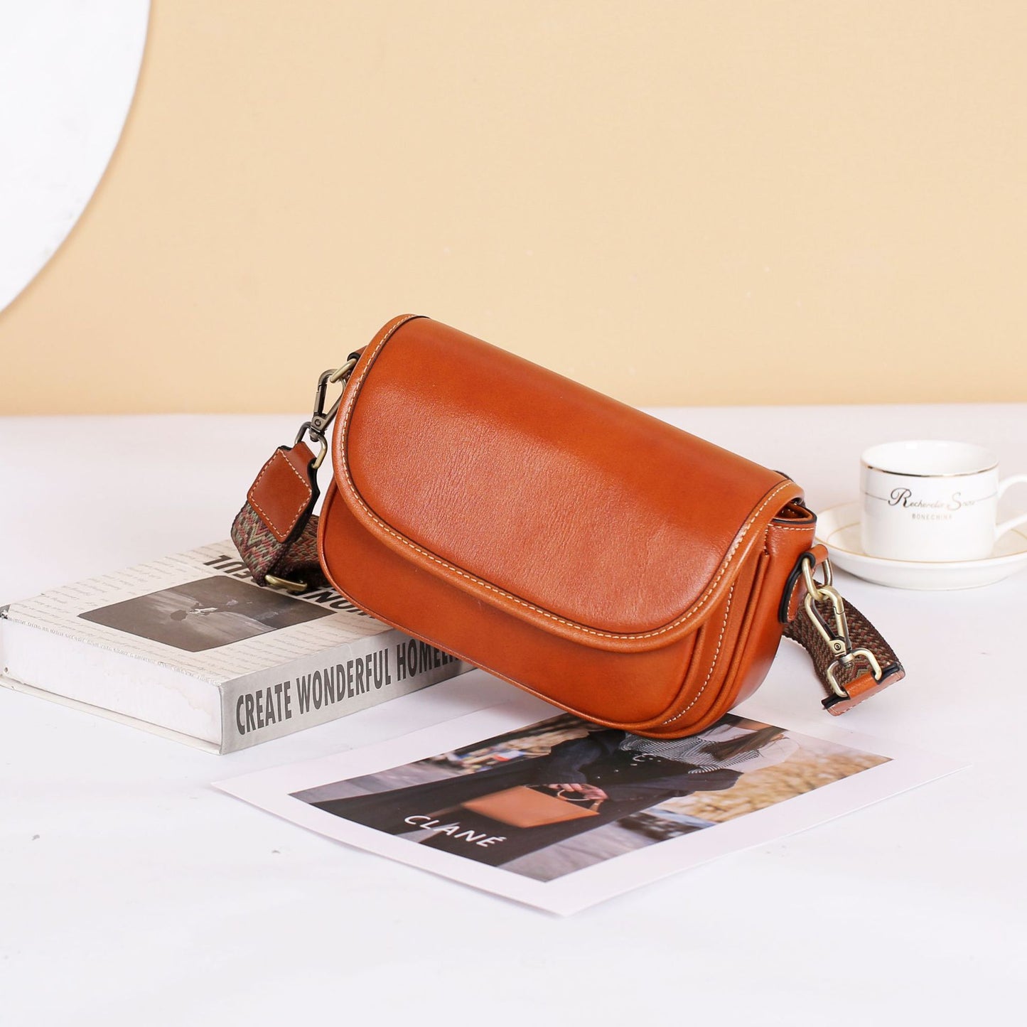 2281 small flap camera crossbody bag