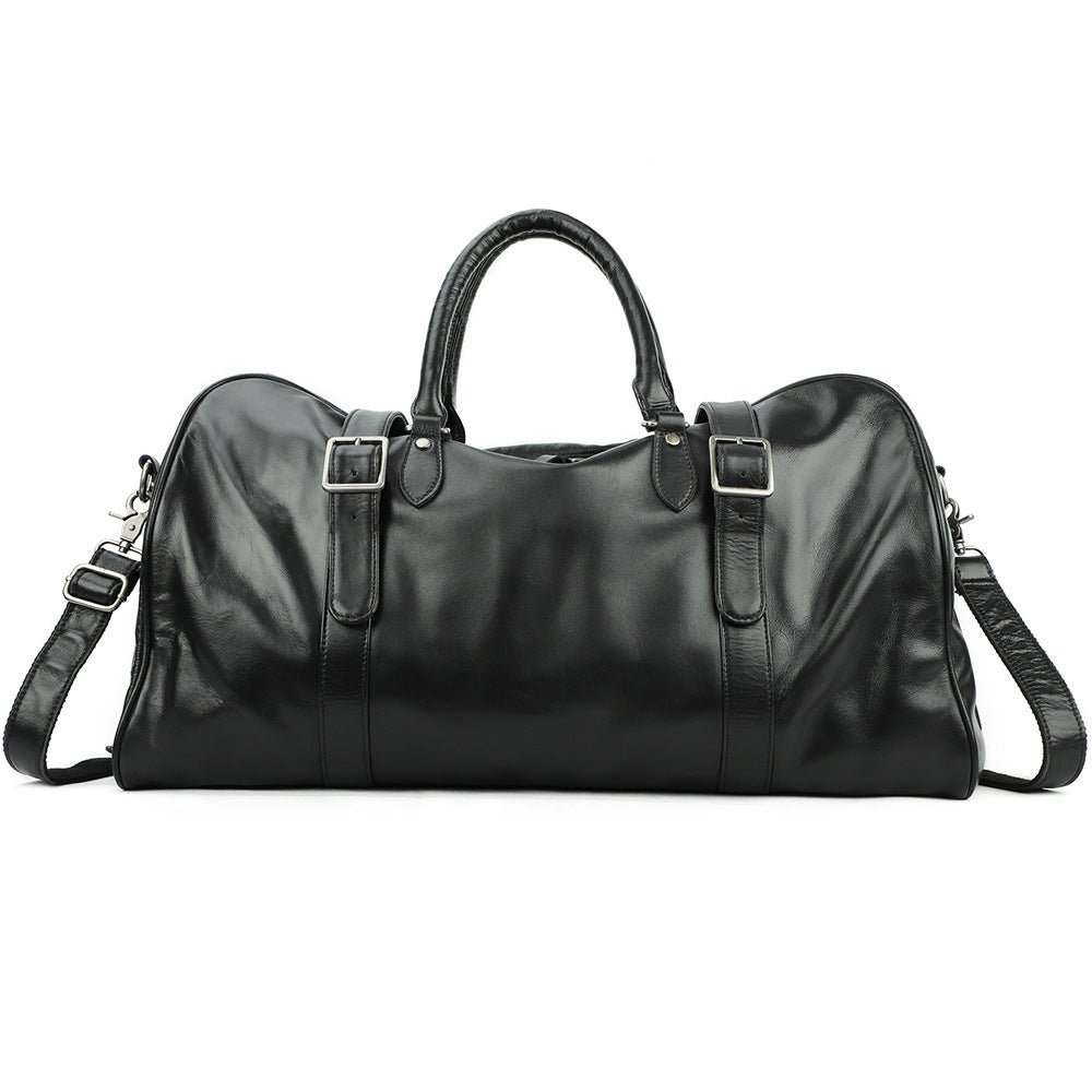 1490 large cow leather travel duffle