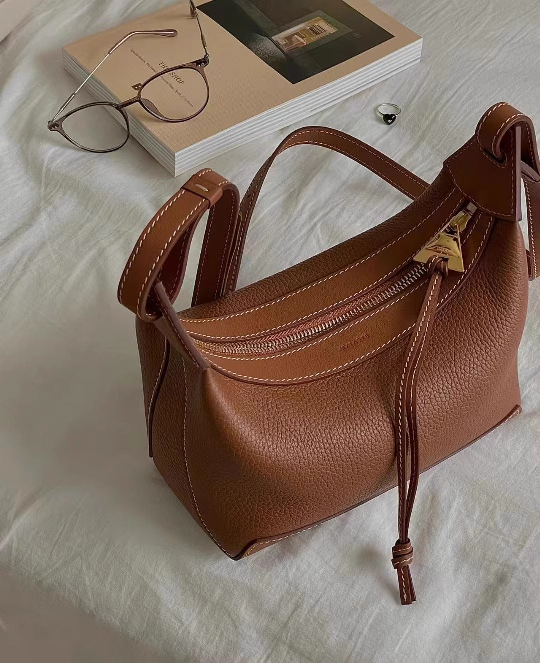 2219 mini baguette crossbody bag