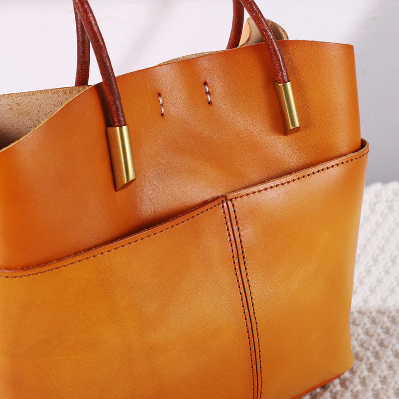 1603 genuine leather women handbag