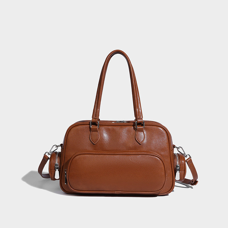 1871 bowling leather handbag