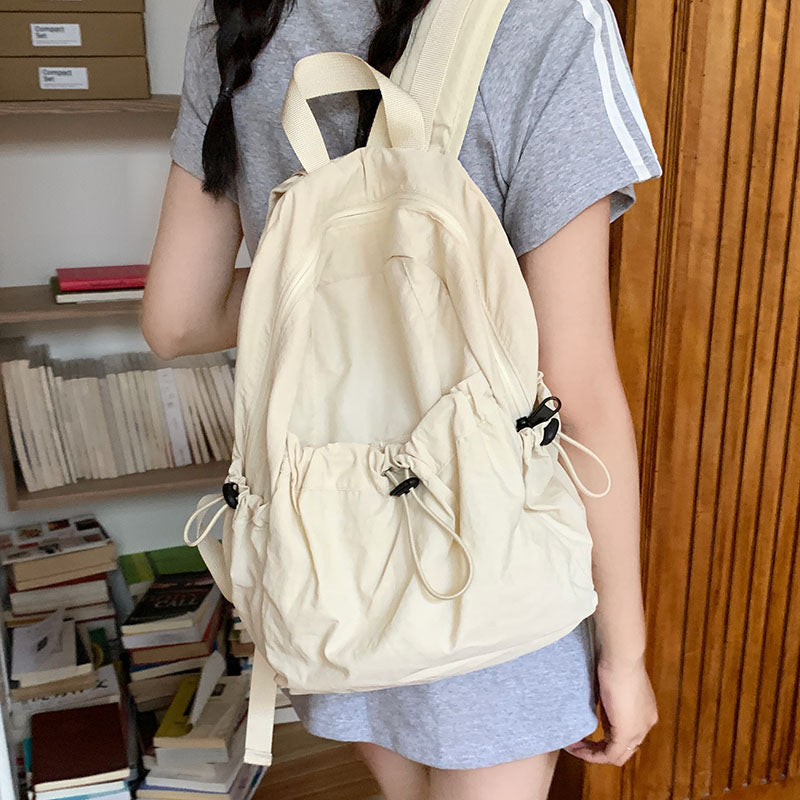 1654 nylon teenager backpack string bag