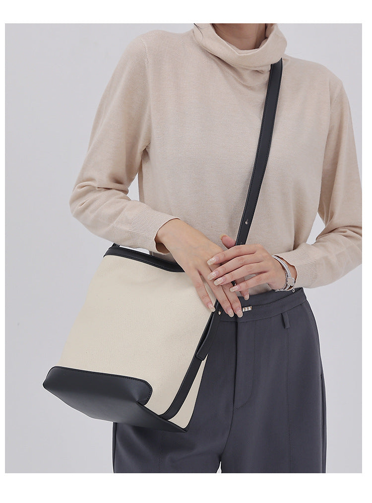 1993 large canvas bucket bag