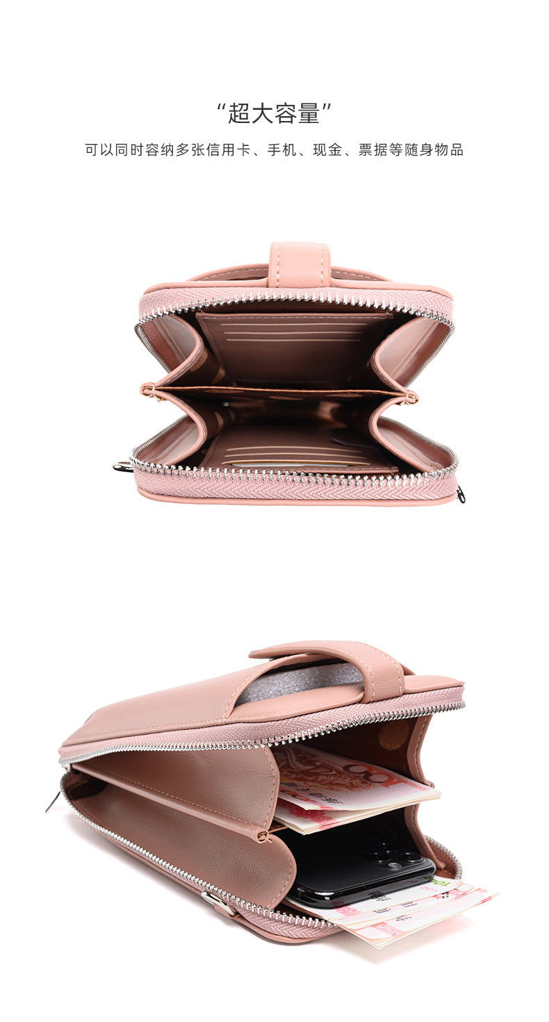 1693 genuine leather mini phone bag crossbody bag