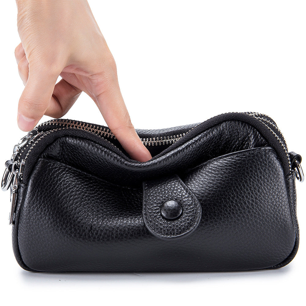 1808 mini black crossbody bag