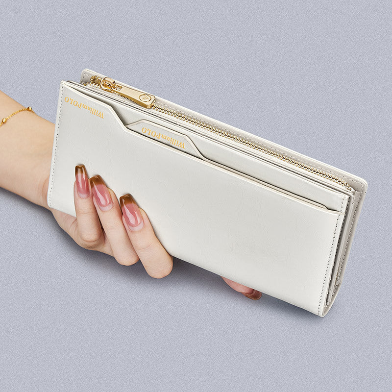 2098 new design women long purse card holder