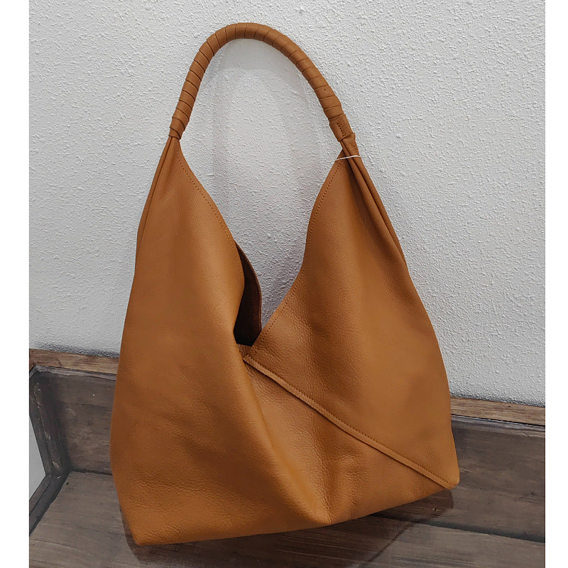 1224 calfskin women large hobo bag