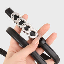 1299 genuine leather women thin belt