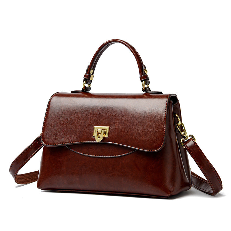 2770 women's genuine leather handbag