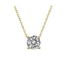 2769 925silver moissanite necklace