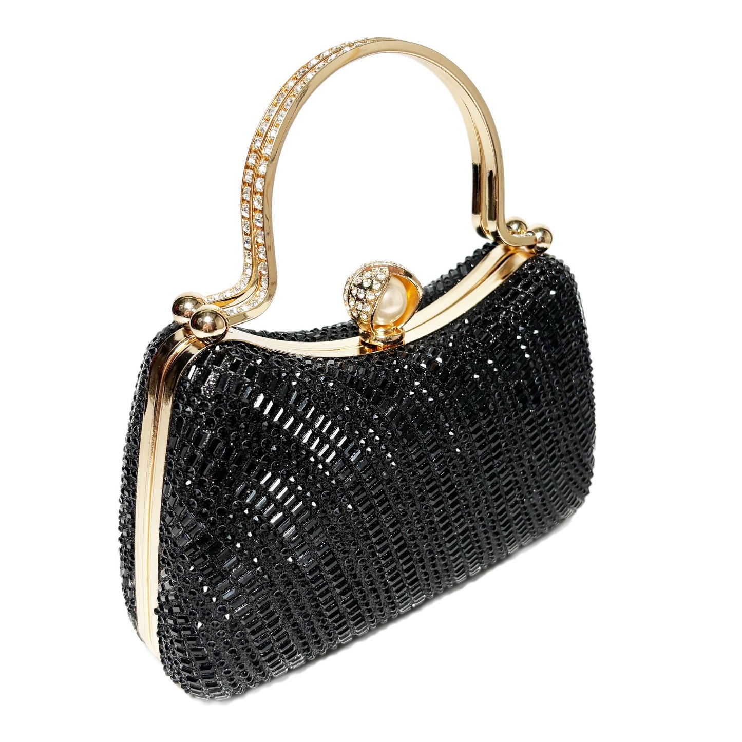 1792 elegant rhinestone party bag