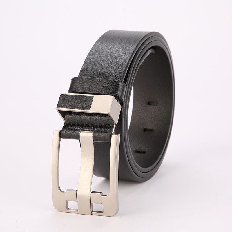 1809 metal pin buckle men's belt