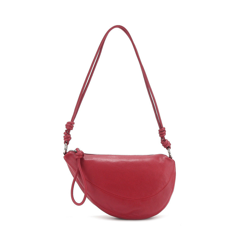 1570 sheepskin saddle shoulder bag