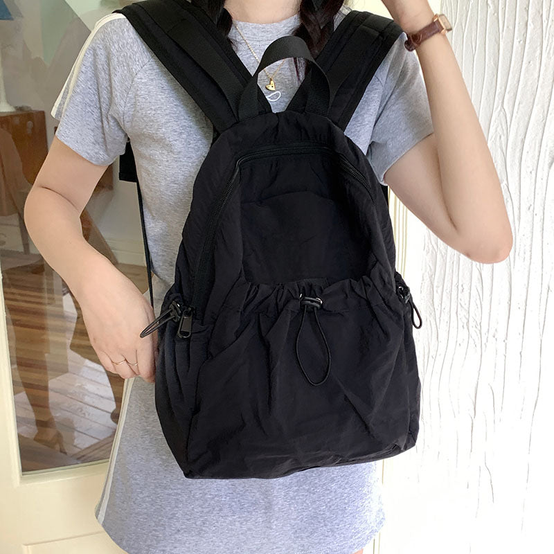 1654 nylon teenager backpack string bag