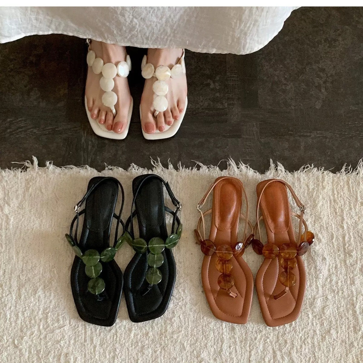 4726New summer sandals