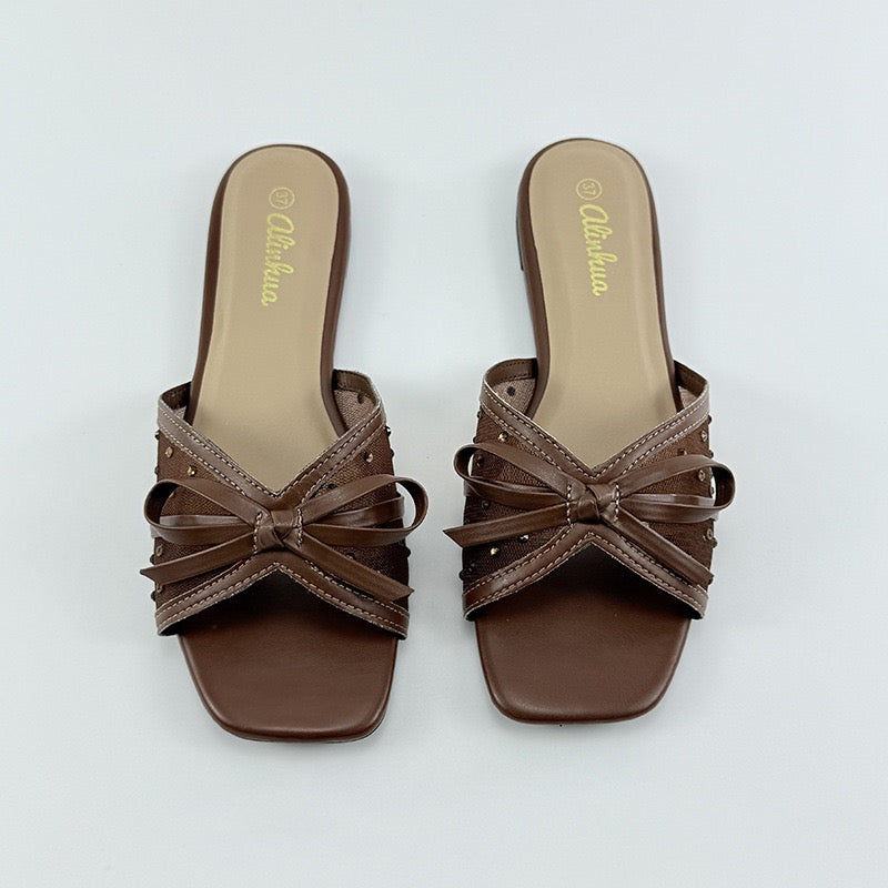 4003 Fashion Mesh Slide Sandals