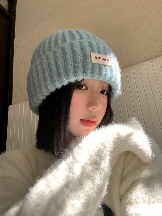5075 women's winter knit beanie