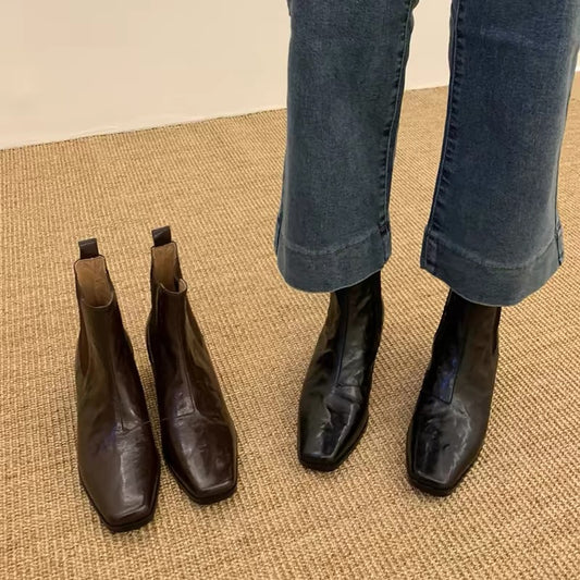 4965 genuine leather boots