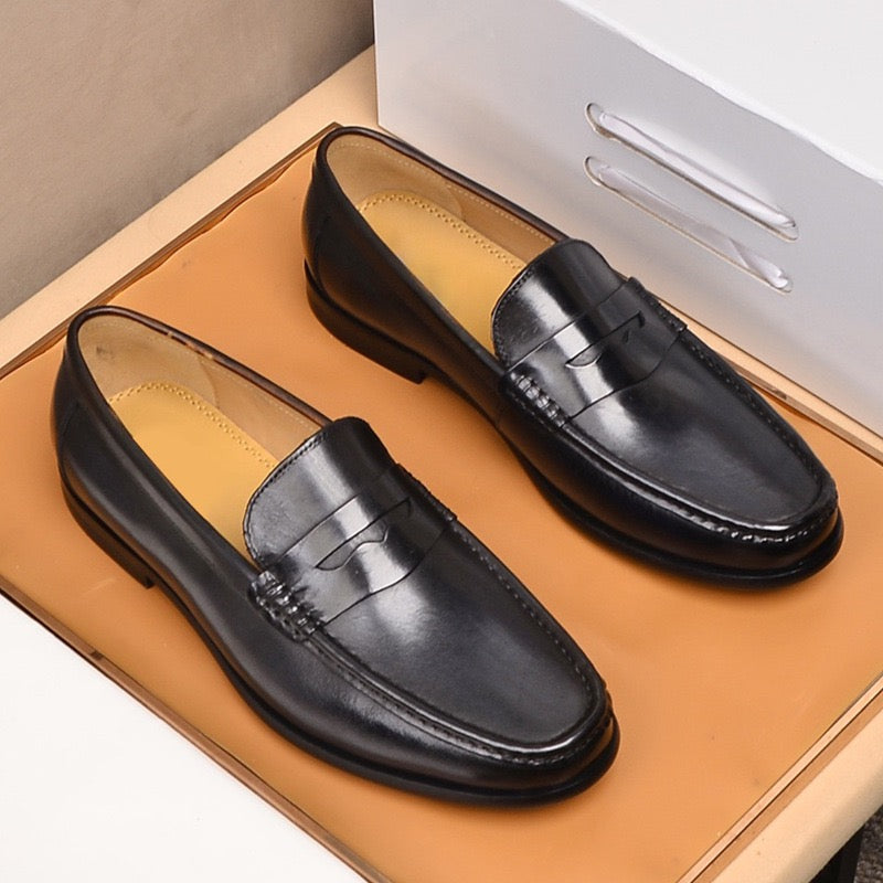 3806 Men's Genuine Leather Loafers