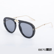 2738 rhinestone fold fashion sunglass