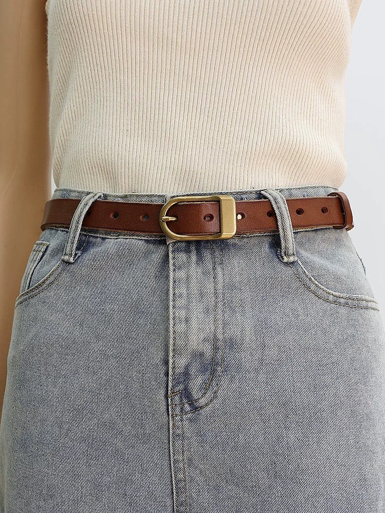 1955 women leather belt