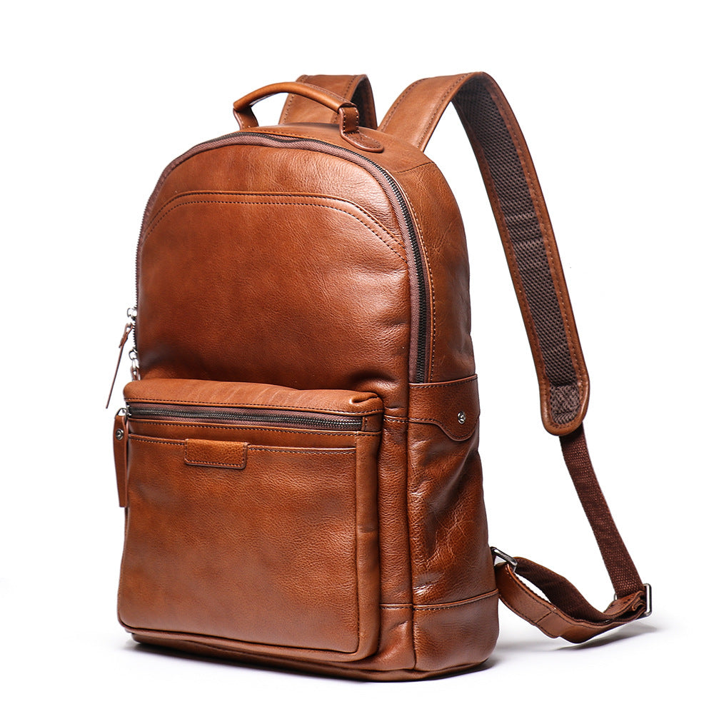 1463 genuine leather vintage large backpack