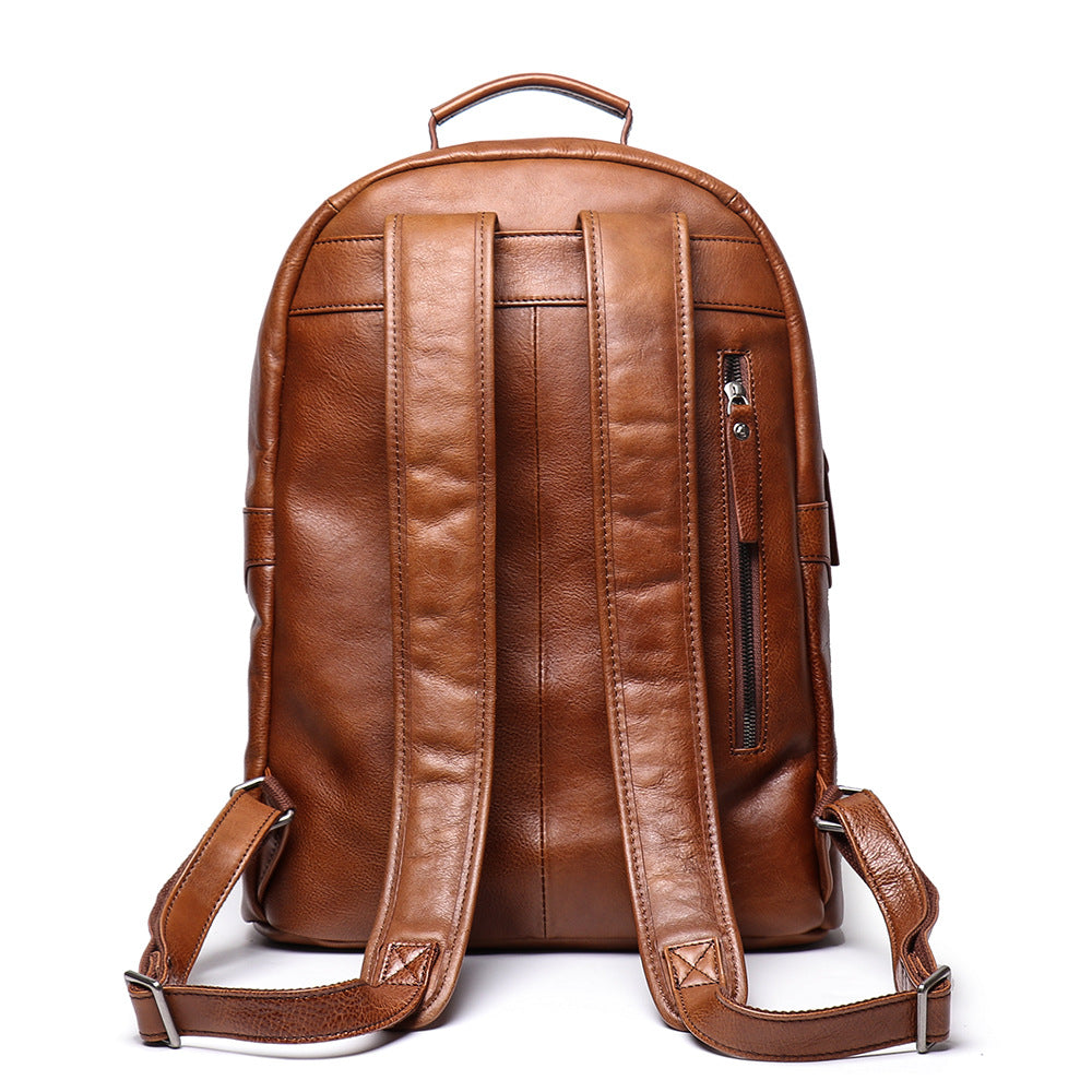 1463 genuine leather vintage large backpack