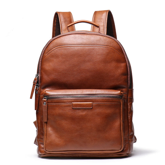 1463 genuine leather vintage large backpack