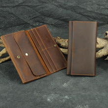 3091 genuine leather handmade wallet