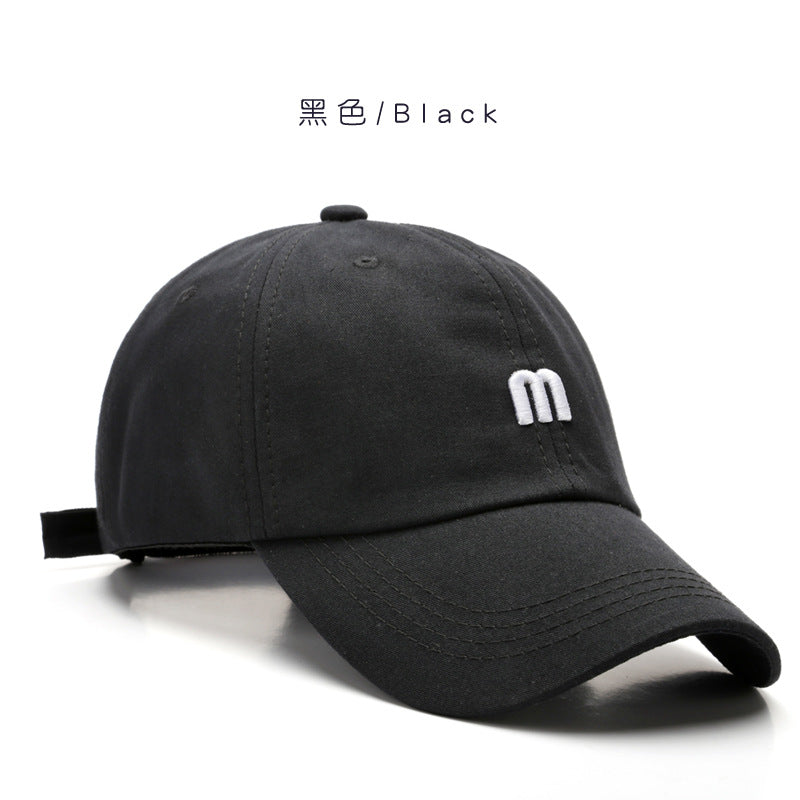 1004 Embroidered M Baseball Cap