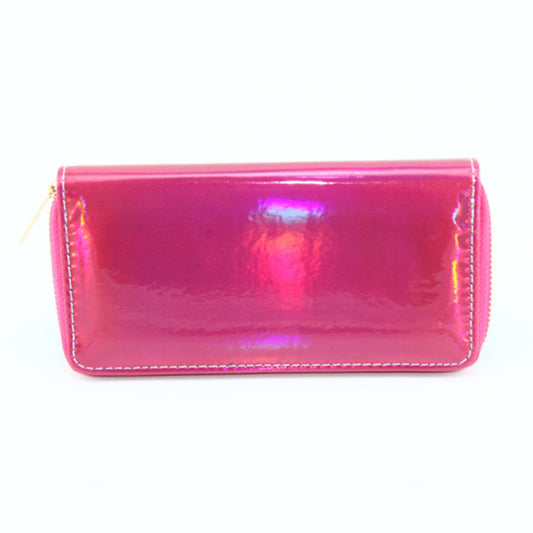 1617 patent leather wallet for women