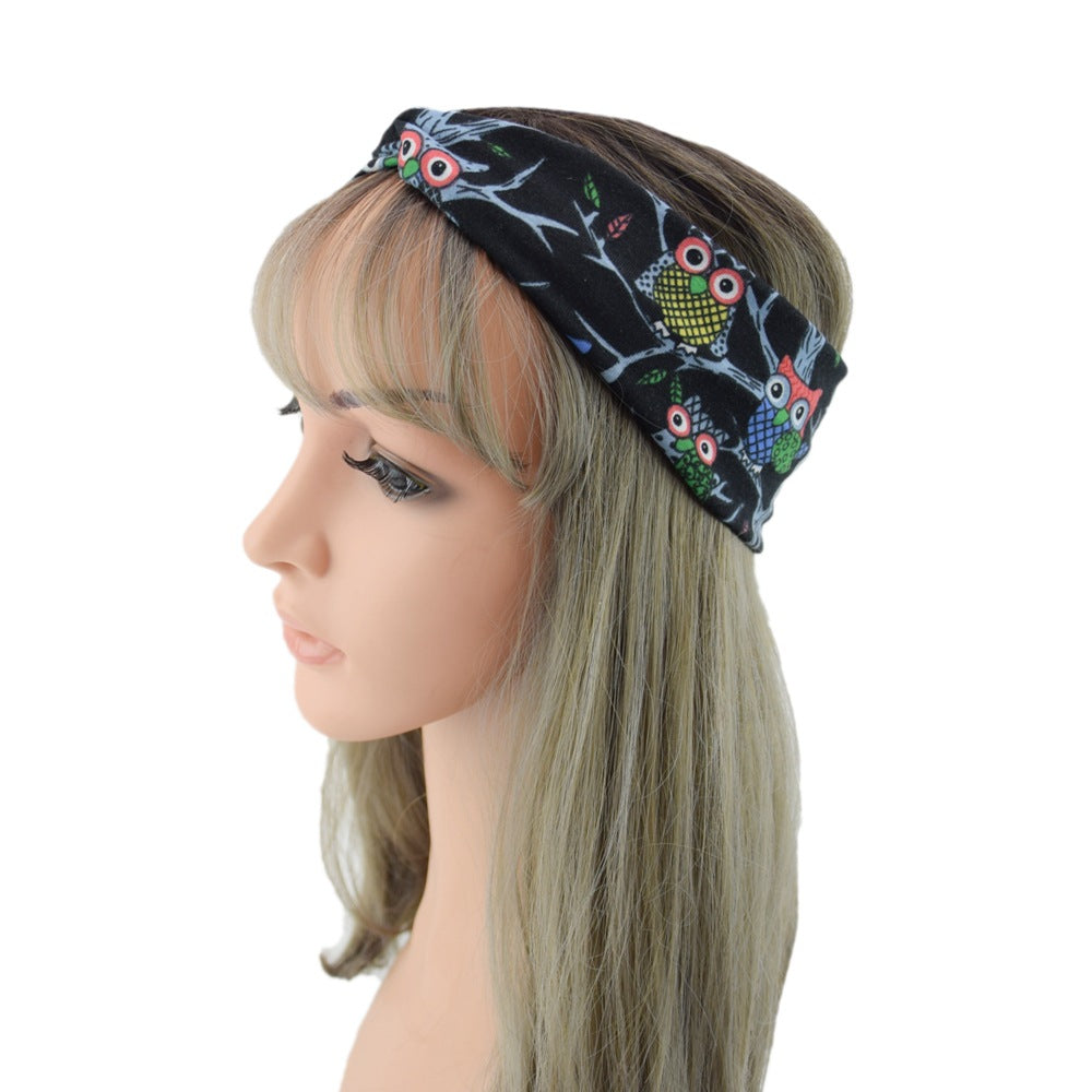 2088  elastic cotton fashion headband