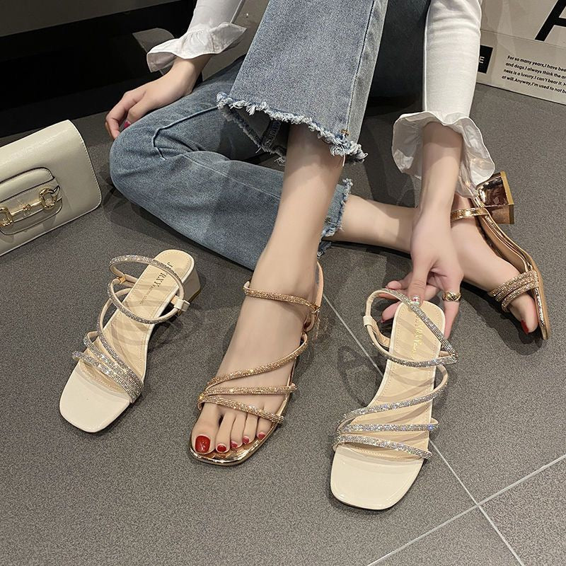 3826 Women's Fashion Heels Sandals