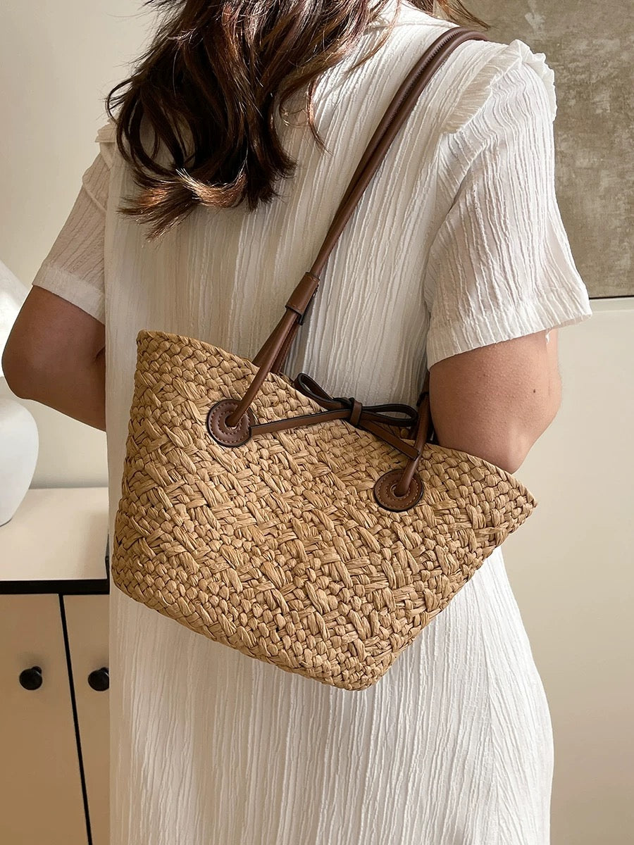 4513 straw handbag