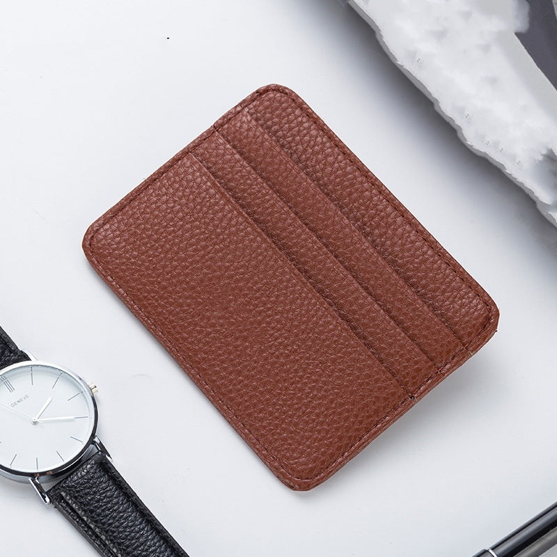 1995 genuine leather card bag wallet