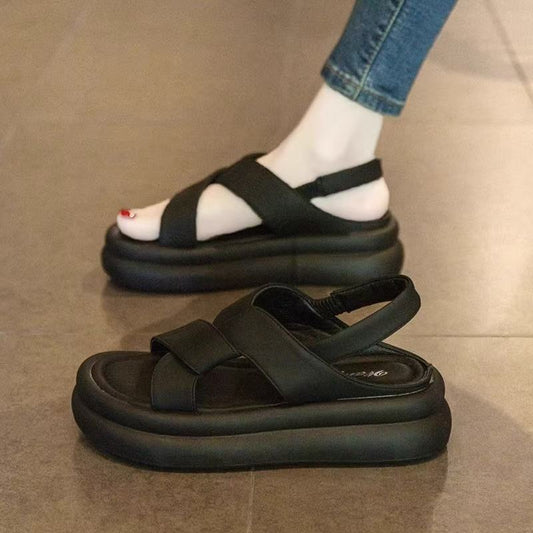 T54 Genuine leather women summer sandal