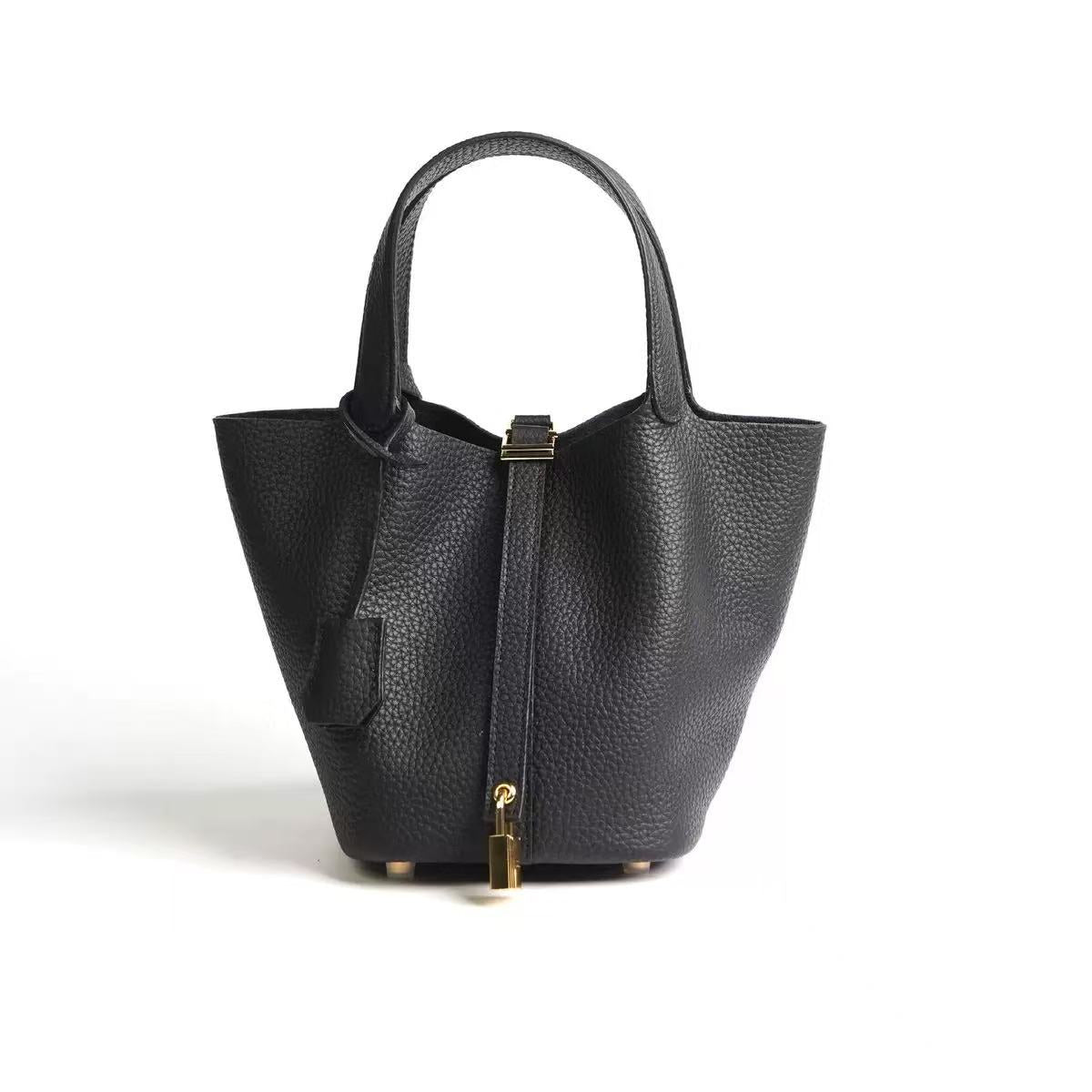 2584  women's retro simple large Tote bag