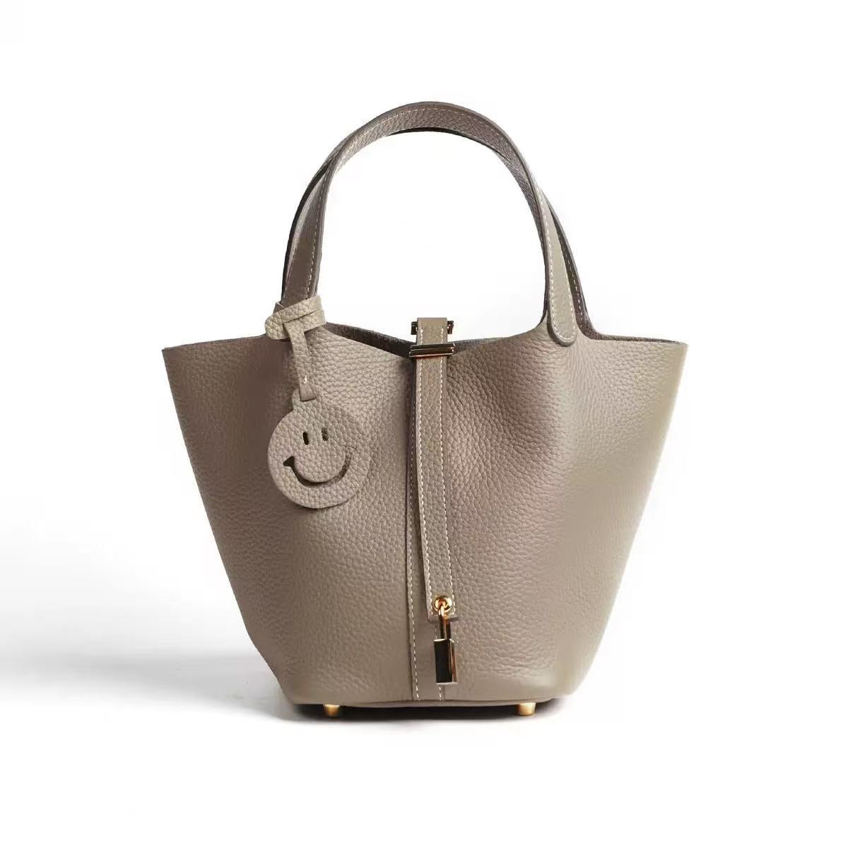 2584  women's retro simple large Tote bag