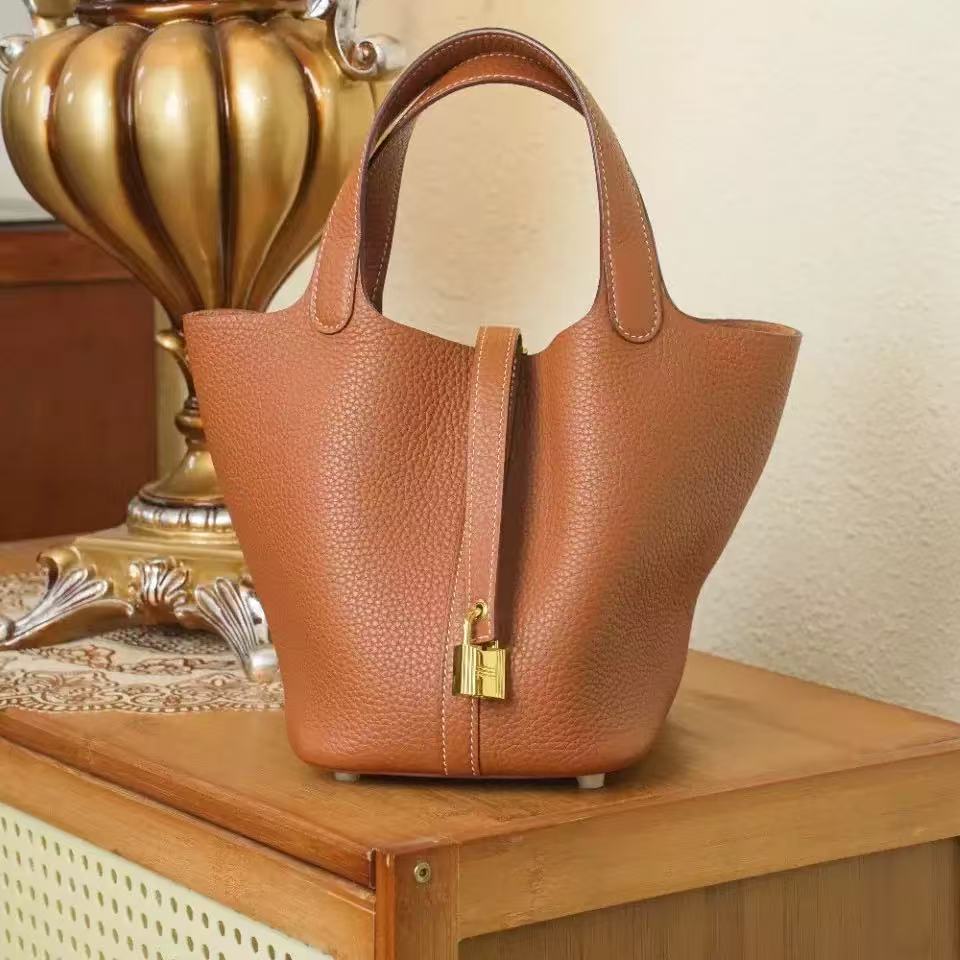 2584  women's retro simple large Tote bag