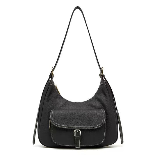 2607 Women's Capacity Embossed Shoulder Bag