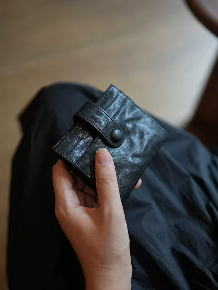 4012 genuine leather women coin purse