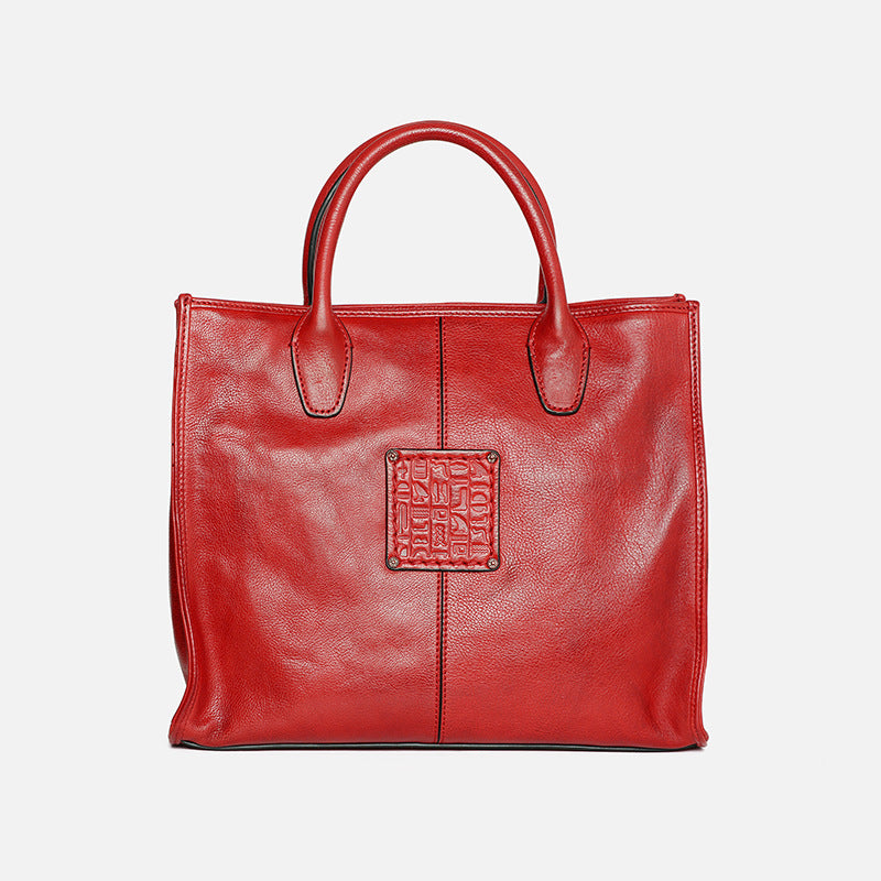751 genuine leather vintage large totes