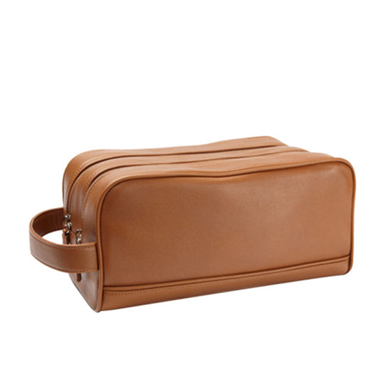 BTS-10 leather toiletry bag