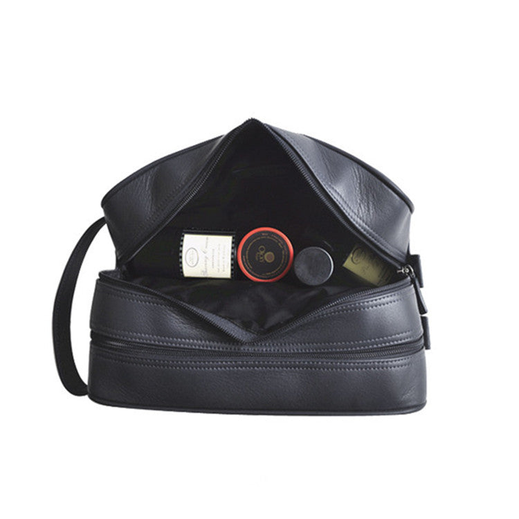 BTS-10 leather toiletry bag