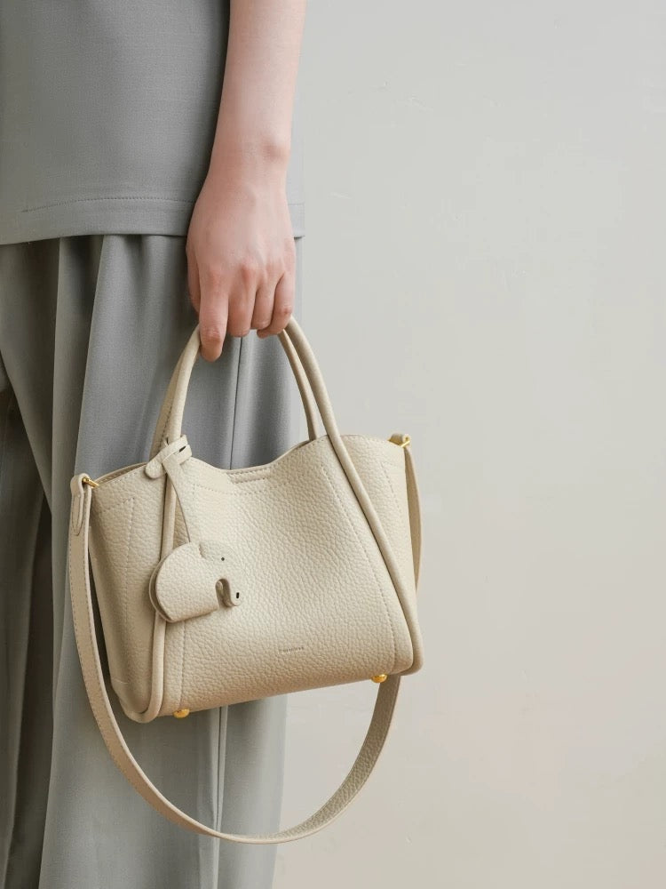 4591 genuine leather crossbody bag