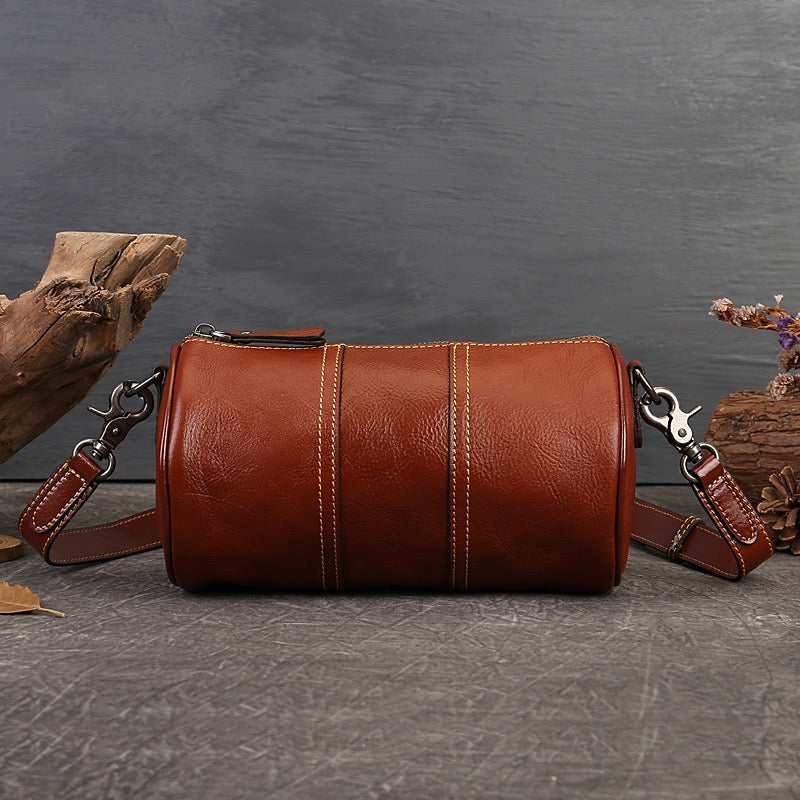 4351 Cylinder Crossbody Bag