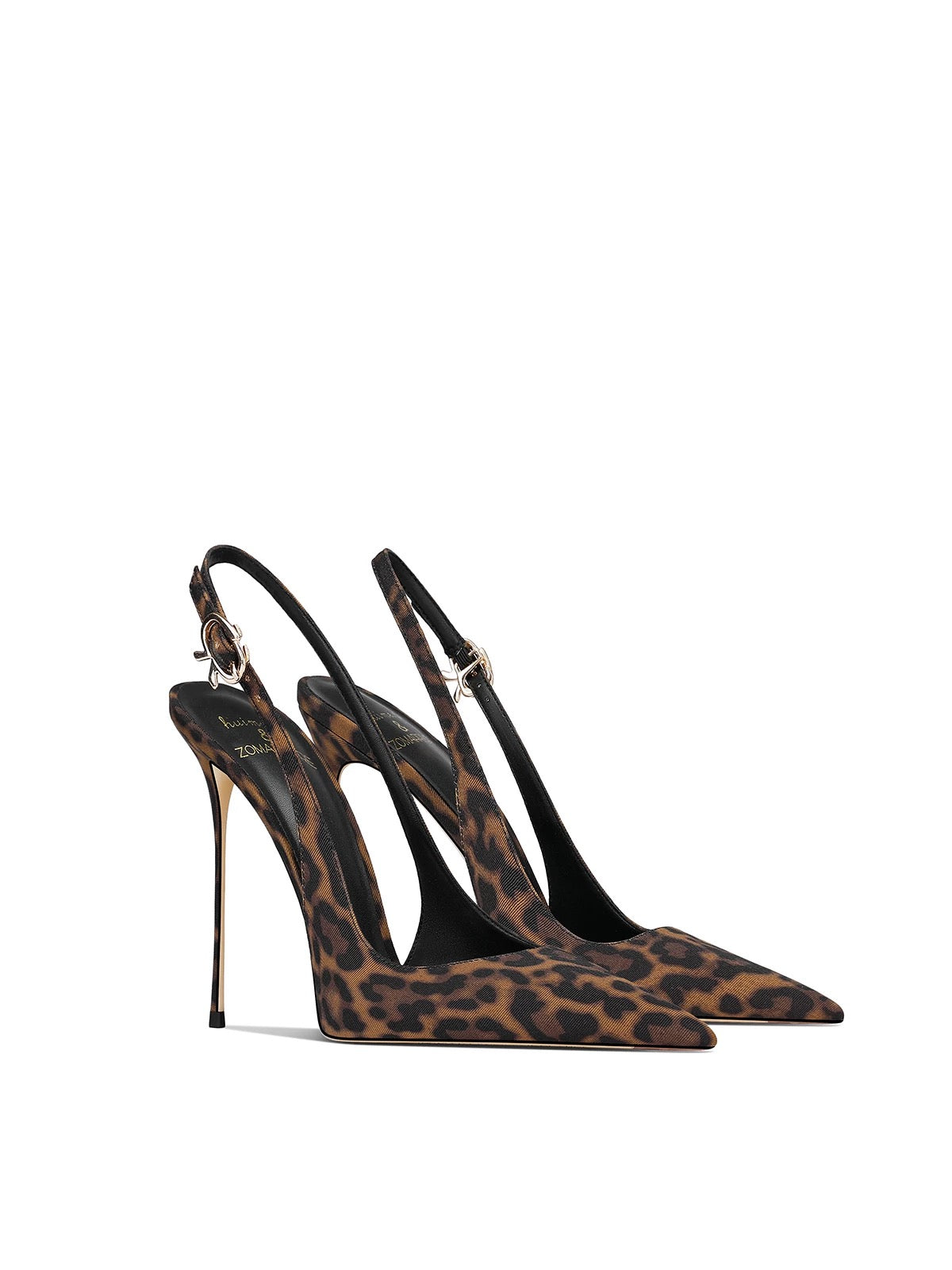 4635 leopard high heel sandals