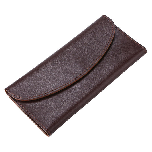 1650 solid flap long purse