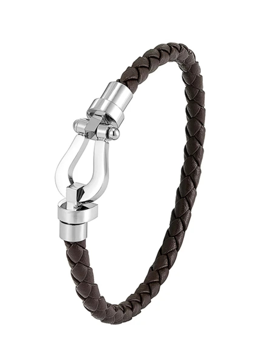 2056 925 silver women woven bracelet