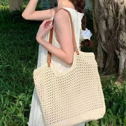 2232 fashion straw handbag